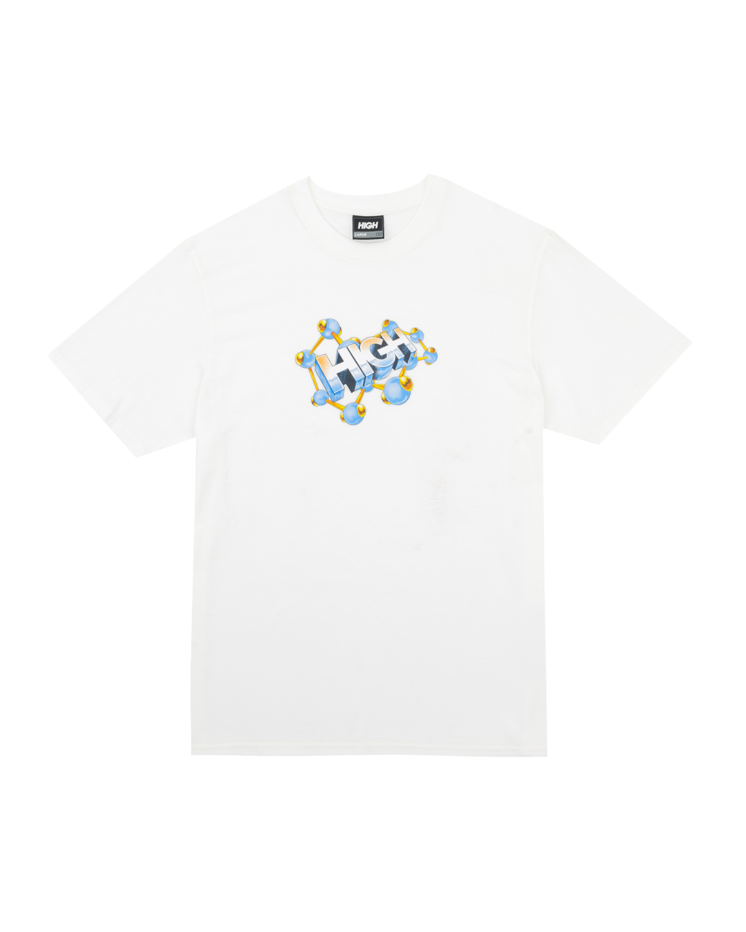 HIGH - CAMISETA MOLECULES WHITE
