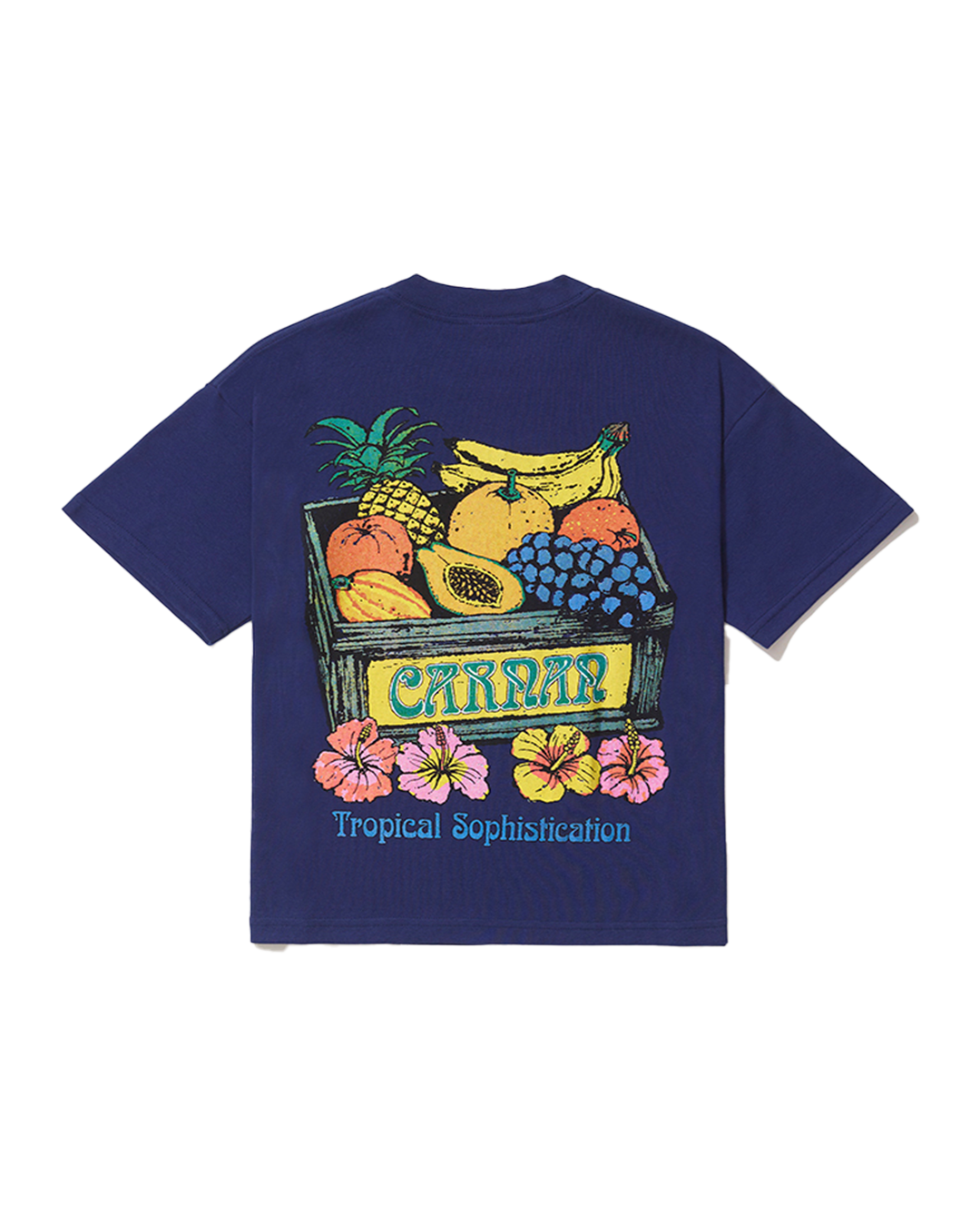 CARNAN - CAMISETA BOXY FRUIT NAVY