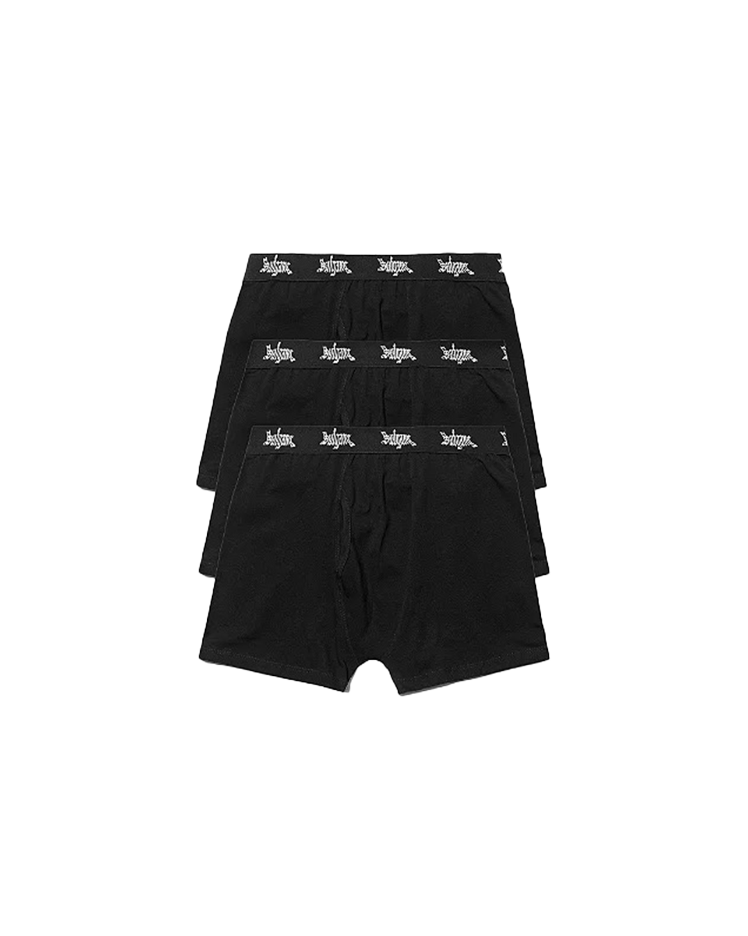 SUFGANG - 3-PACK STRETCH COTTON BOXER BLACK