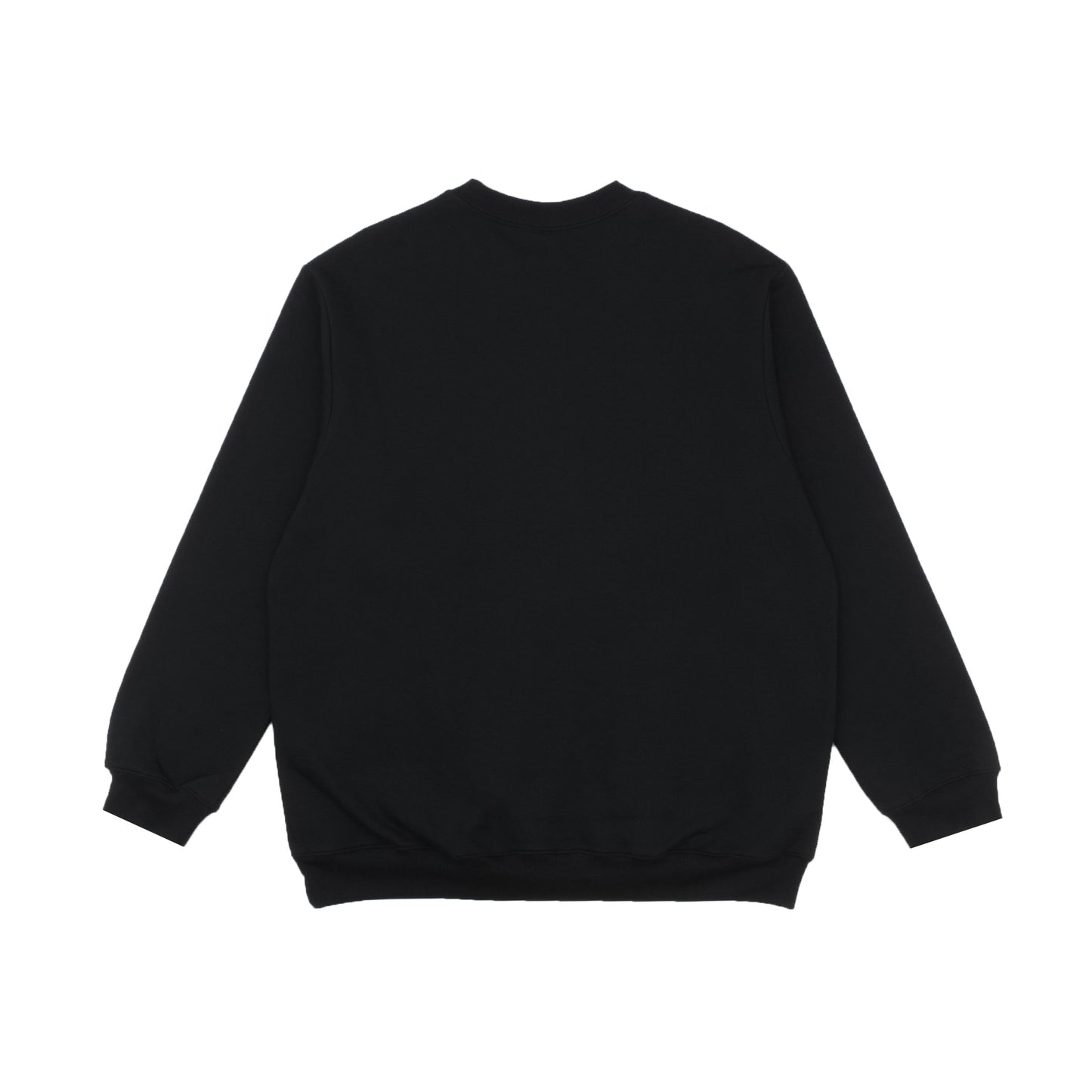 HIGH - CREWNECK FUZZY BLACK