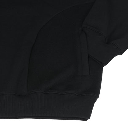 HIGH - CREWNECK FUZZY BLACK