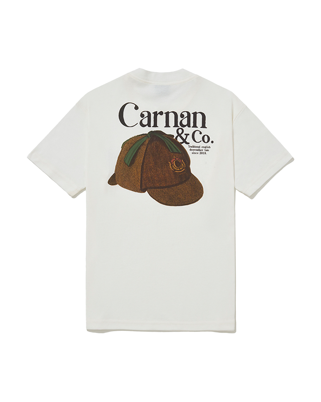 CARNAN - CAMISETA DEERSTALKER OFF WHITE