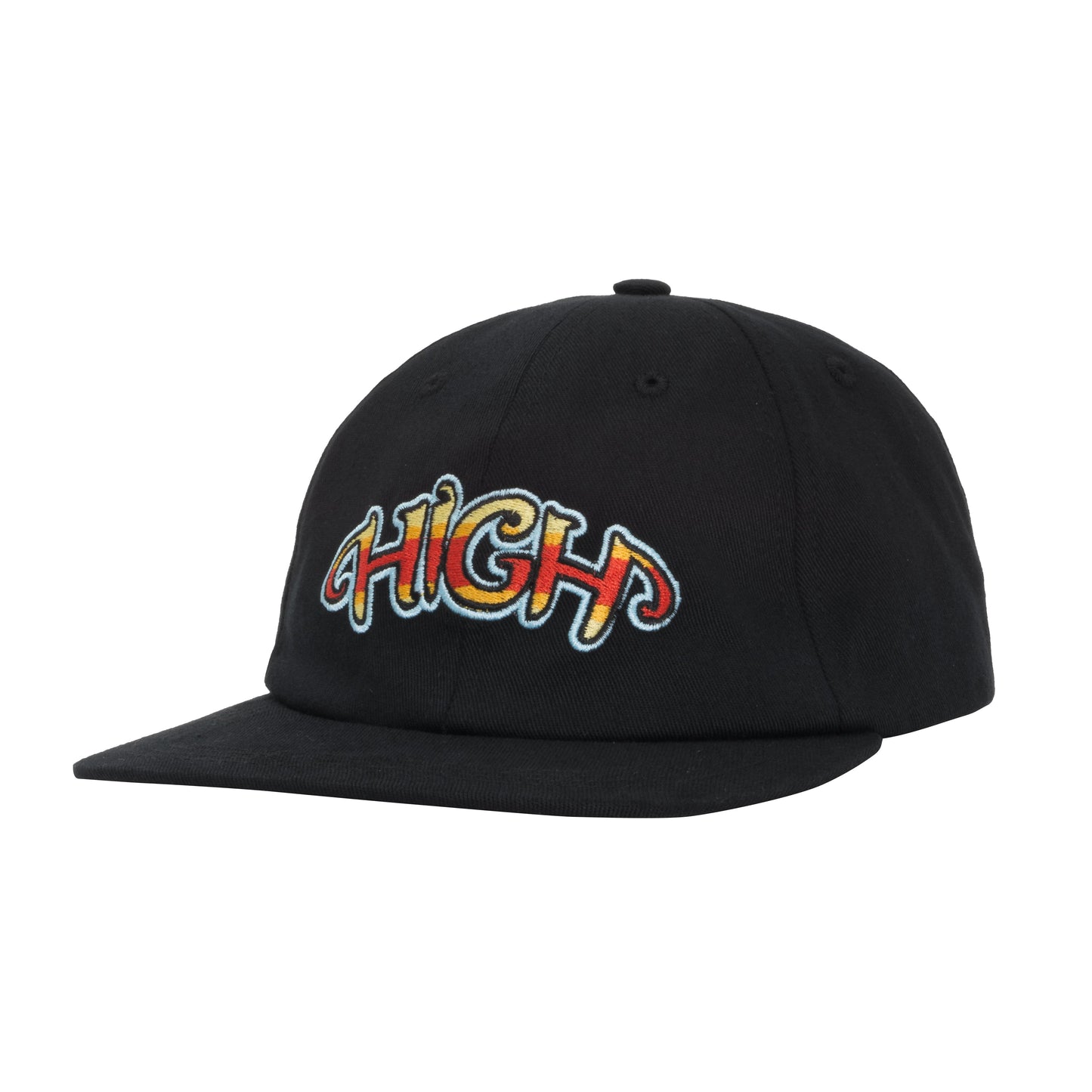 HIGH - 6 PANEL ANGELS BLACK ALWAYS BUSY BRAND ABB