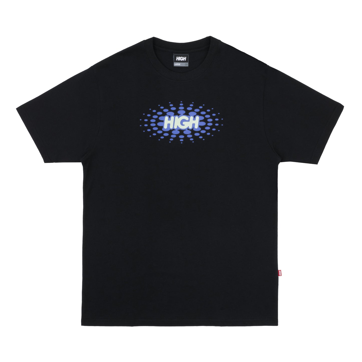 HIGH - CLUB LOGO TEE BLACK ALWAYS BUSY BRAND ABB