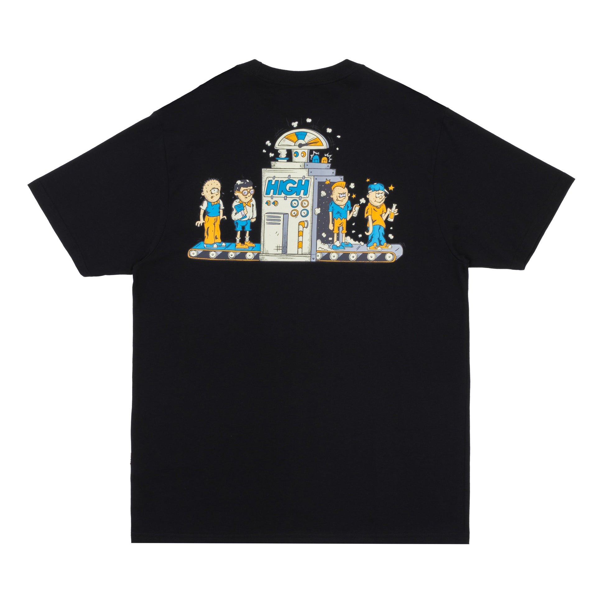 HIGH - FACTORY TEE BLACK ALWAYS BUSY BRAND ABB