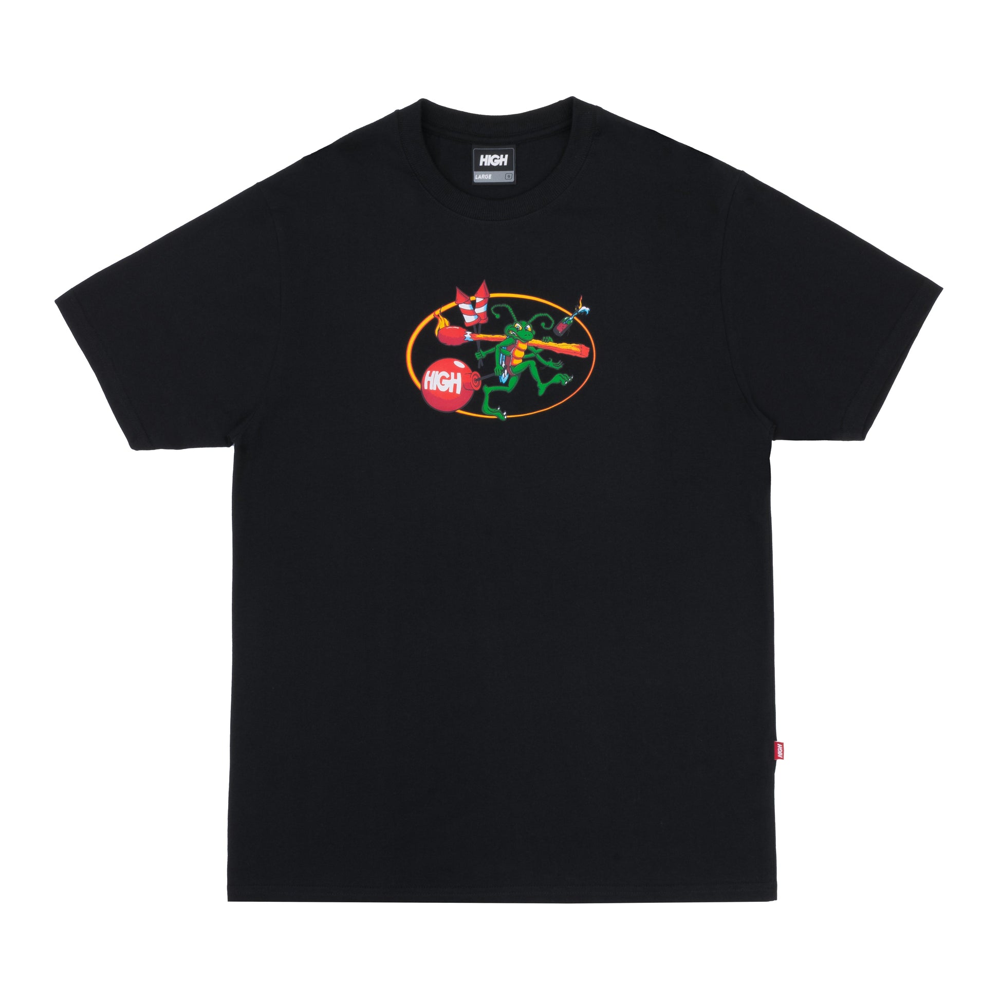 HIGH - FIRE STARTER TEE BLACK ALWAYS BUSY BRAND ABB