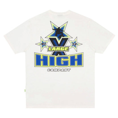 HIGH - X-STAR TEE WHITE ALWAYS BUSY BRAND ABB