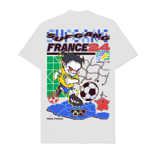 SUFGANG - TEE PARIS FRANCE WHITE