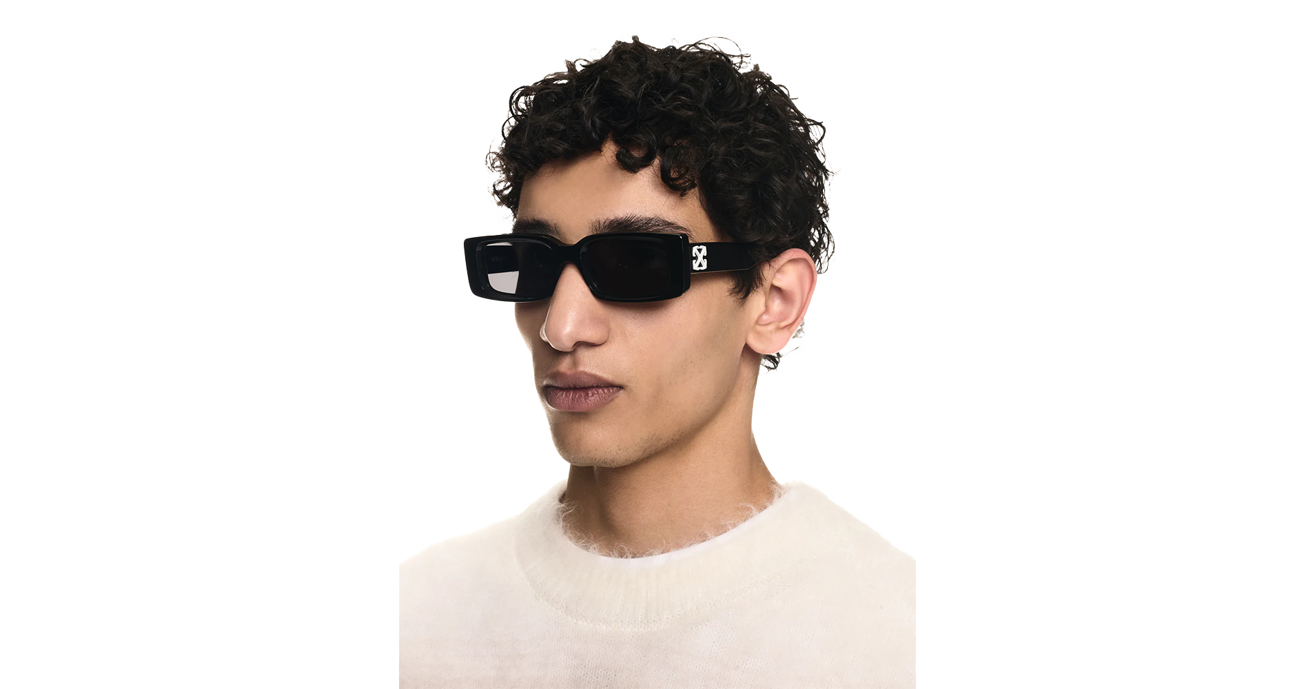 OFF-WHITE™ - ARTHUR SUNGLASSES BLACK DARK GREY