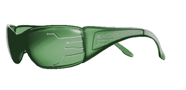 EXO:DUS - ÓCULOS DE SEGURANÇA VERDE