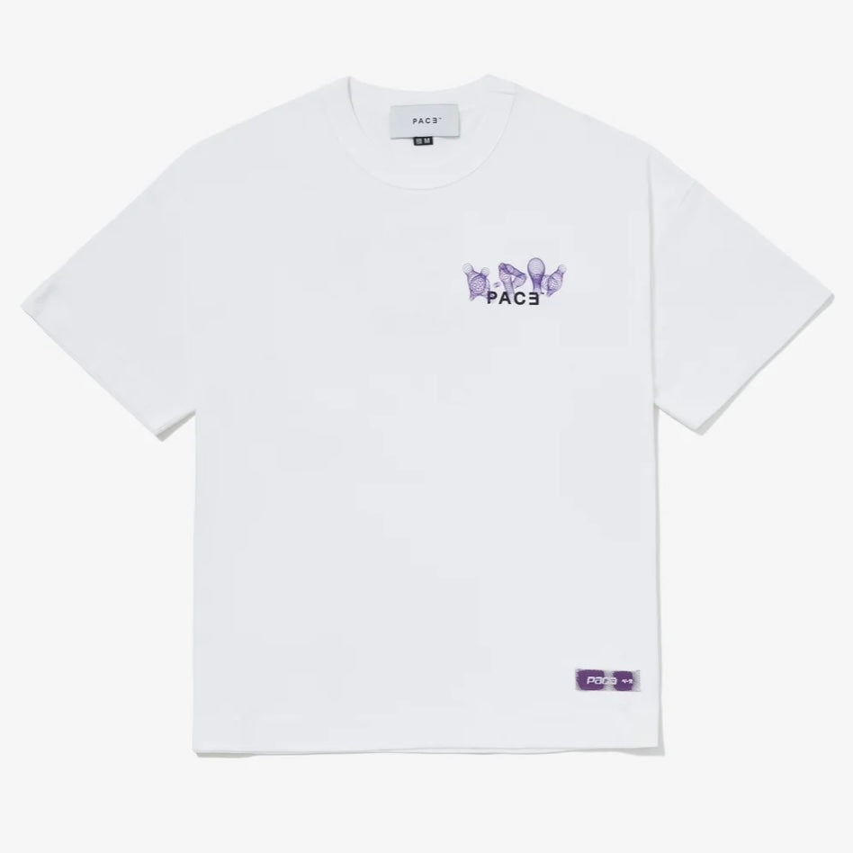 PACE - XPH OVERSIZED TEE OFF WHITE ALWAYS BUSY BRAND ABB