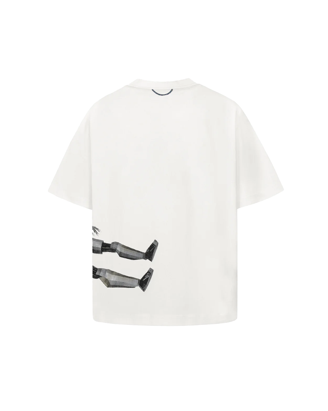 QUADRO - CAMISETA QC DOWN ROBOT BOXY OFF-WHITE