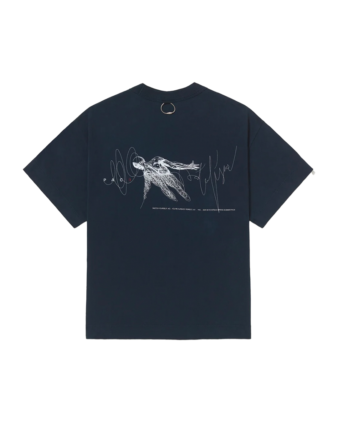 PACE - CAMISETA SKETCH YOURSELF NAVY BLUE
