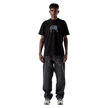 SUFGANG - 4SUFBLUR BLACK TEE