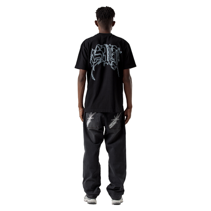 SUFGANG - 4SUFBLUR BLACK TEE