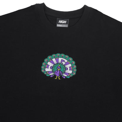 HIGH - TEE PEACOCK BLACK