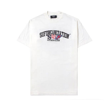 SUFGANG - SUFCITIES OFF WHITE TEE