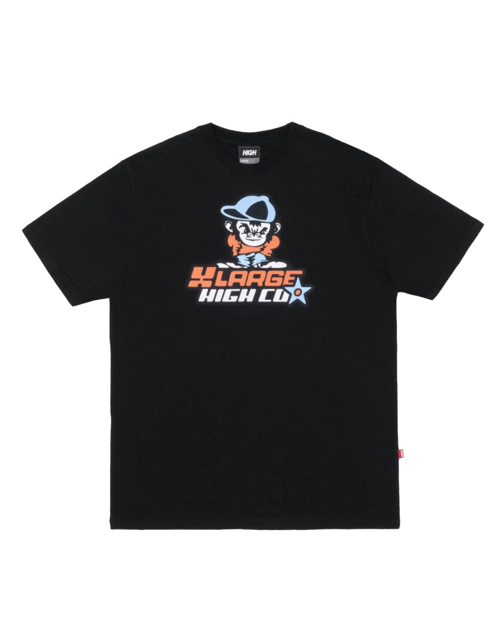 HIGH - CAMISETA MONKEY X-LARGE BLACK