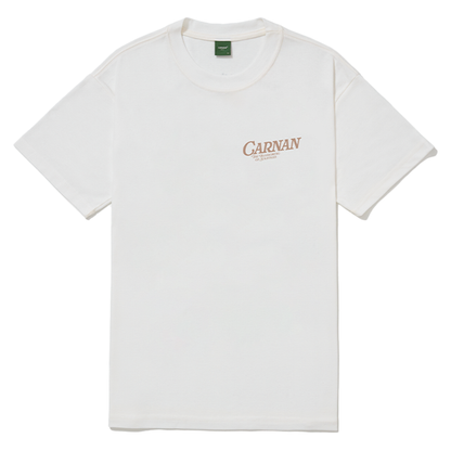 CARNAN - BEACH HOUSE HEAVY T-SHIRT OFF WHITE