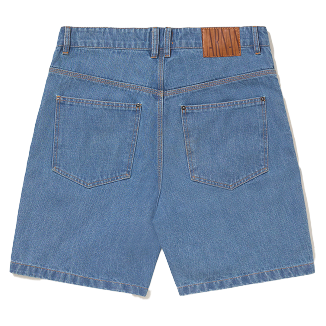 CARNAN - COLOR BLOCK DENIM SHORTS