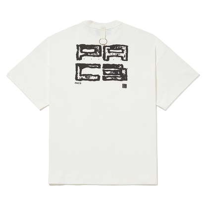 PACE - BOULDER TEE OVERSIZED OFF WHITE