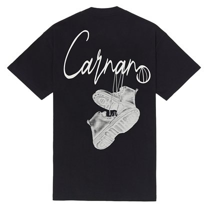 CARNAN - COMBAT BOOTS HEAVY T-SHIRT BLACK