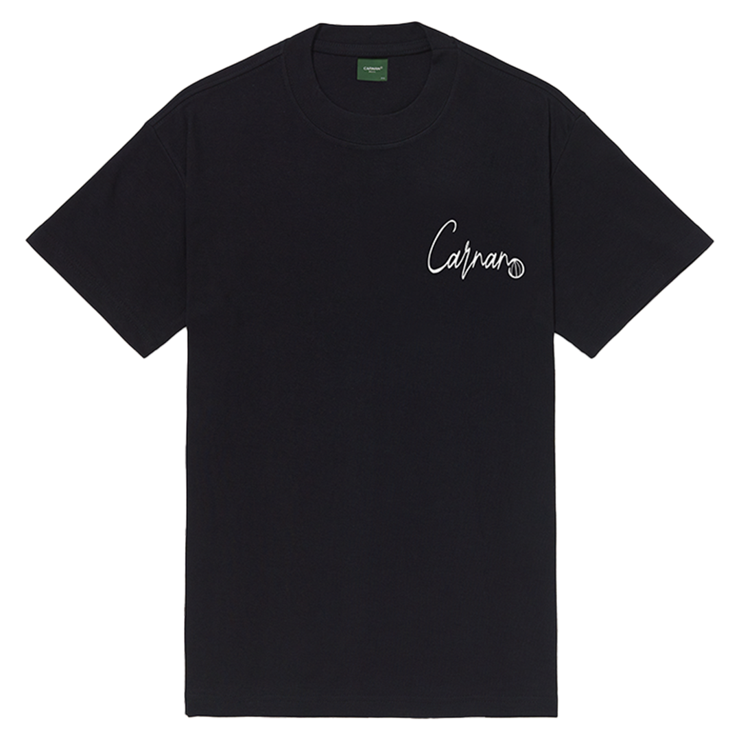 CARNAN - COMBAT BOOTS HEAVY T-SHIRT BLACK