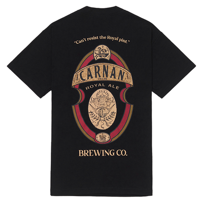 CARNAN - BREWING HEAVY T-SHIRT BLACK