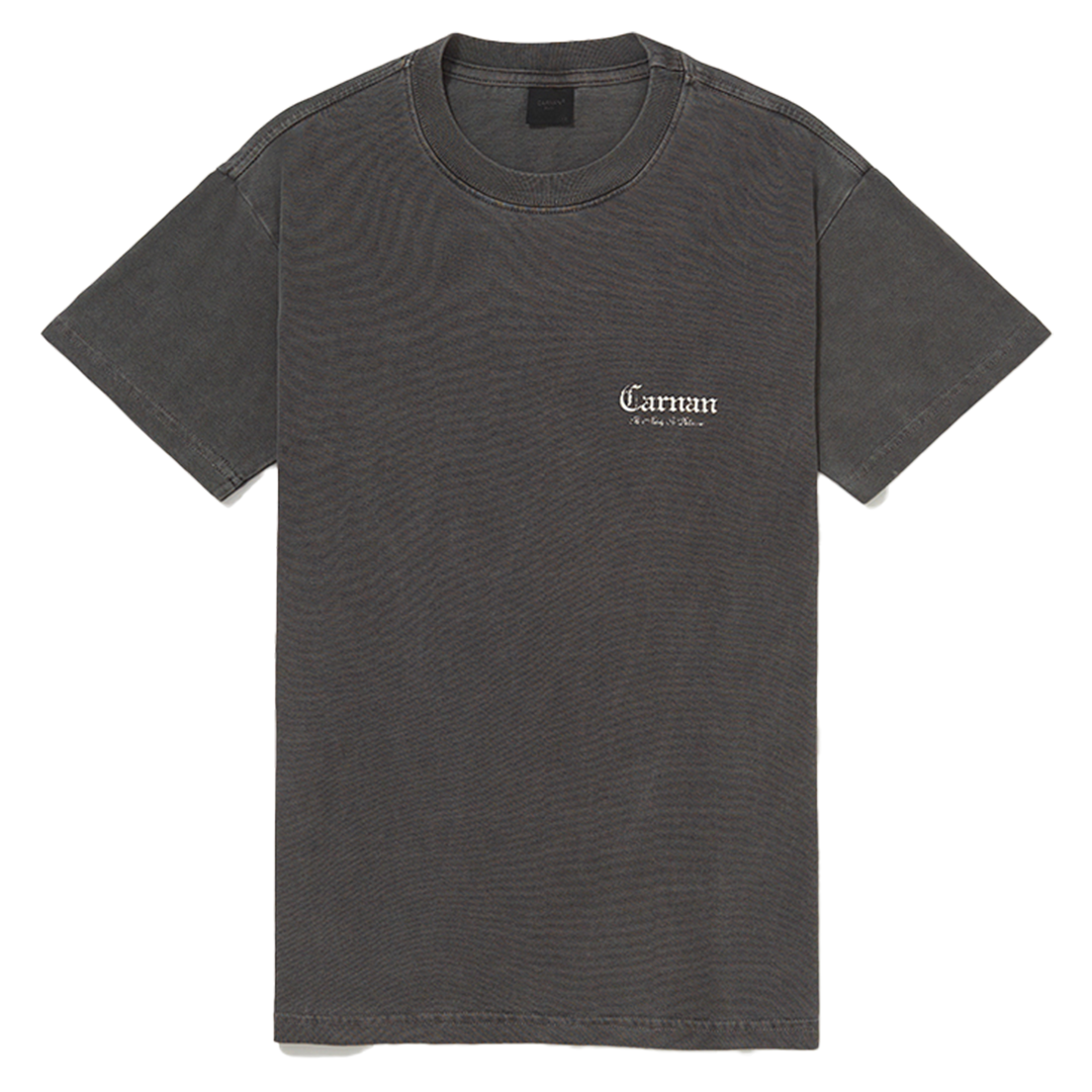 CARNAN - CREST CLASSIC T-SHIRT BLACK