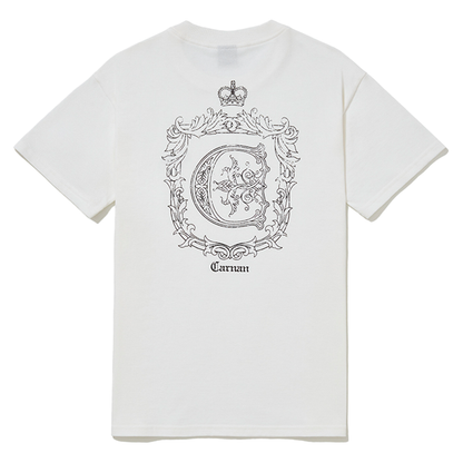 CARNAN - CREST CLASSIC T-SHIRT OFF WHITE