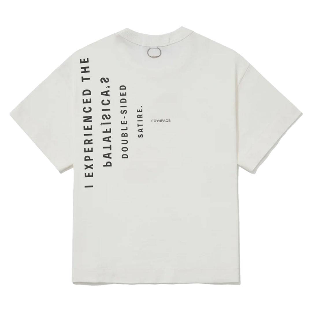 PACE - CAMISETA DOUBLE SATIRE OFF WHITE