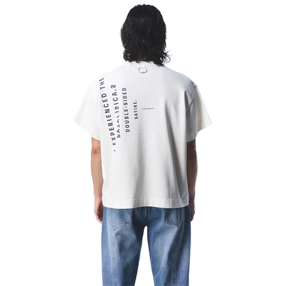 PACE - CAMISETA DOUBLE SATIRE OFF WHITE