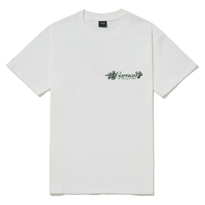 CARNAN - HORSES CLASSIC T-SHIRT OFF WHITE