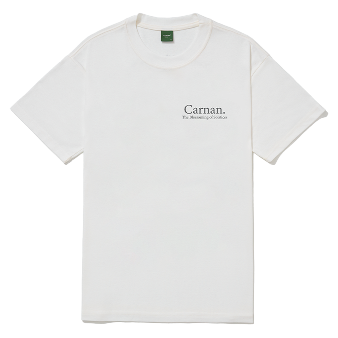 CARNAN - ISLAND HEAVY T-SHIRT OFF WHITE