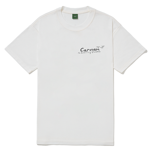 CARNAN - LANDSCAPE HEAVY T-SHIRT OFF WHITE