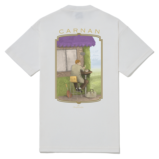 CARNAN - LAWN CLUB HEAVY T-SHIRT OFF WHITE