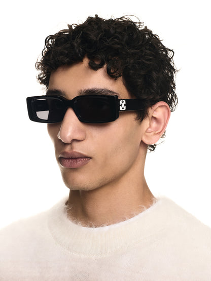 OFF-WHITE™ - ARTHUR SUNGLASSES BLACK DARK GREY