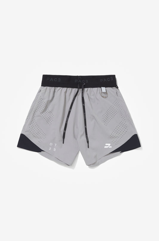 PACE DT2 - DT2 FLECKS SEAMLESS SHORTS TITANIUM