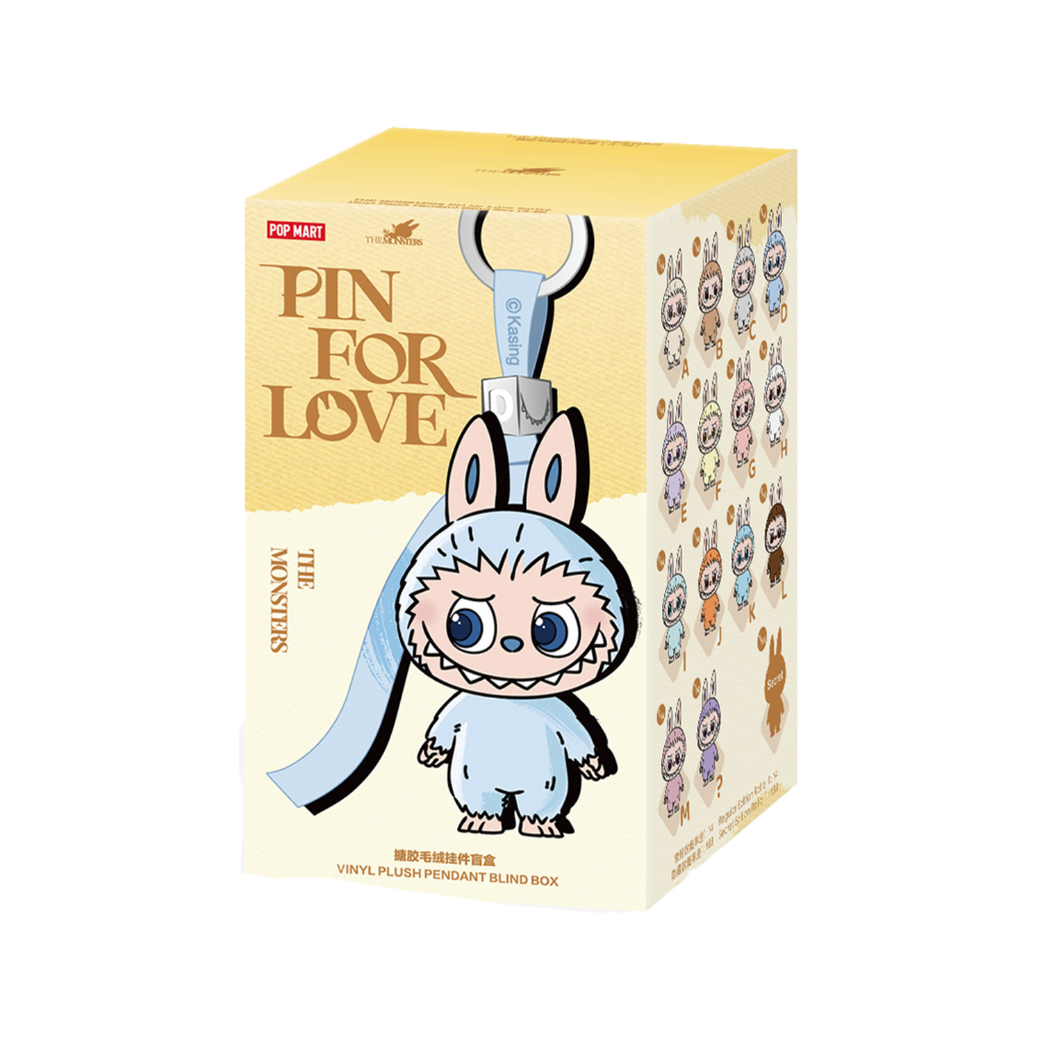 Labubu - Pin For Love A-M Mini Caixa Misteriosa