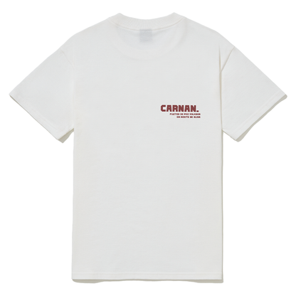 CARNAN - SARDINE CLASSIC T-SHIRT OFF WHITE