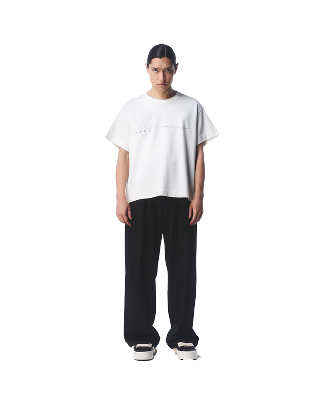 PACE - CAMISETA SKETCH YOURSELF OFF WHITE