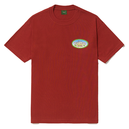 CARNAN - STAMP HEAVY T-SHIRT TERRACOTA