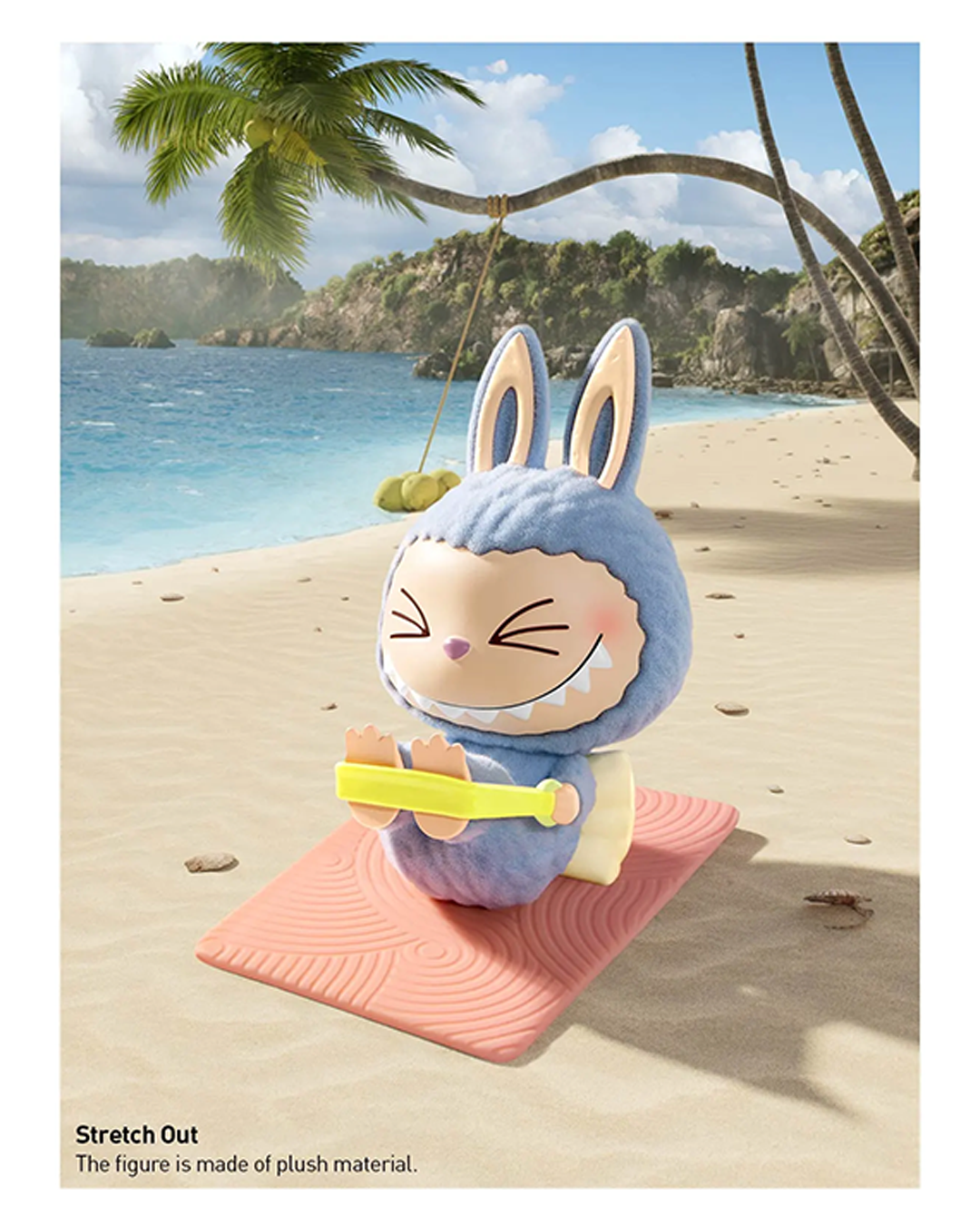 Labubu - "Stretch Out" Série Lazy Yoga
