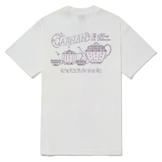 CARNAN - TEA TIME T-SHIRT OFF WHITE