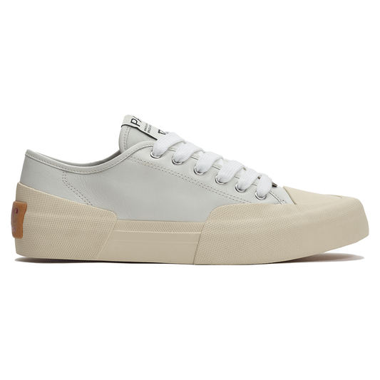 PACE - YACHT-RUBBER LEATHER LOW OFF WHITE