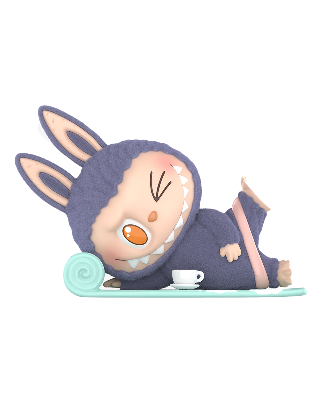Labubu - "Americano" Série Lazy Yoga